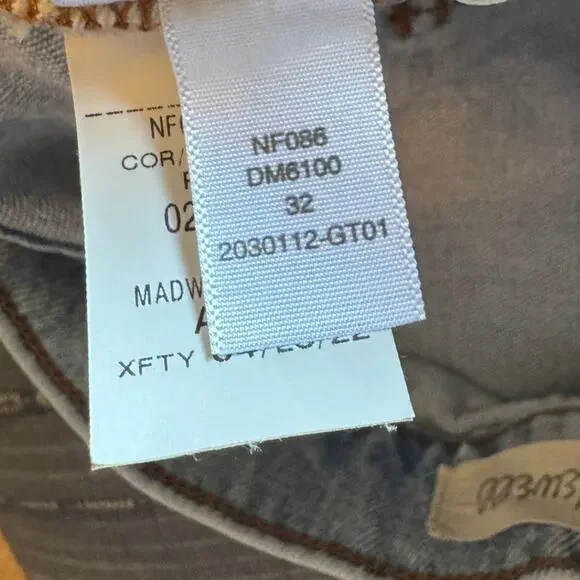 Madewell "The Perfect Vintage Crop Jean" Size 32 - Picture 6 of 8